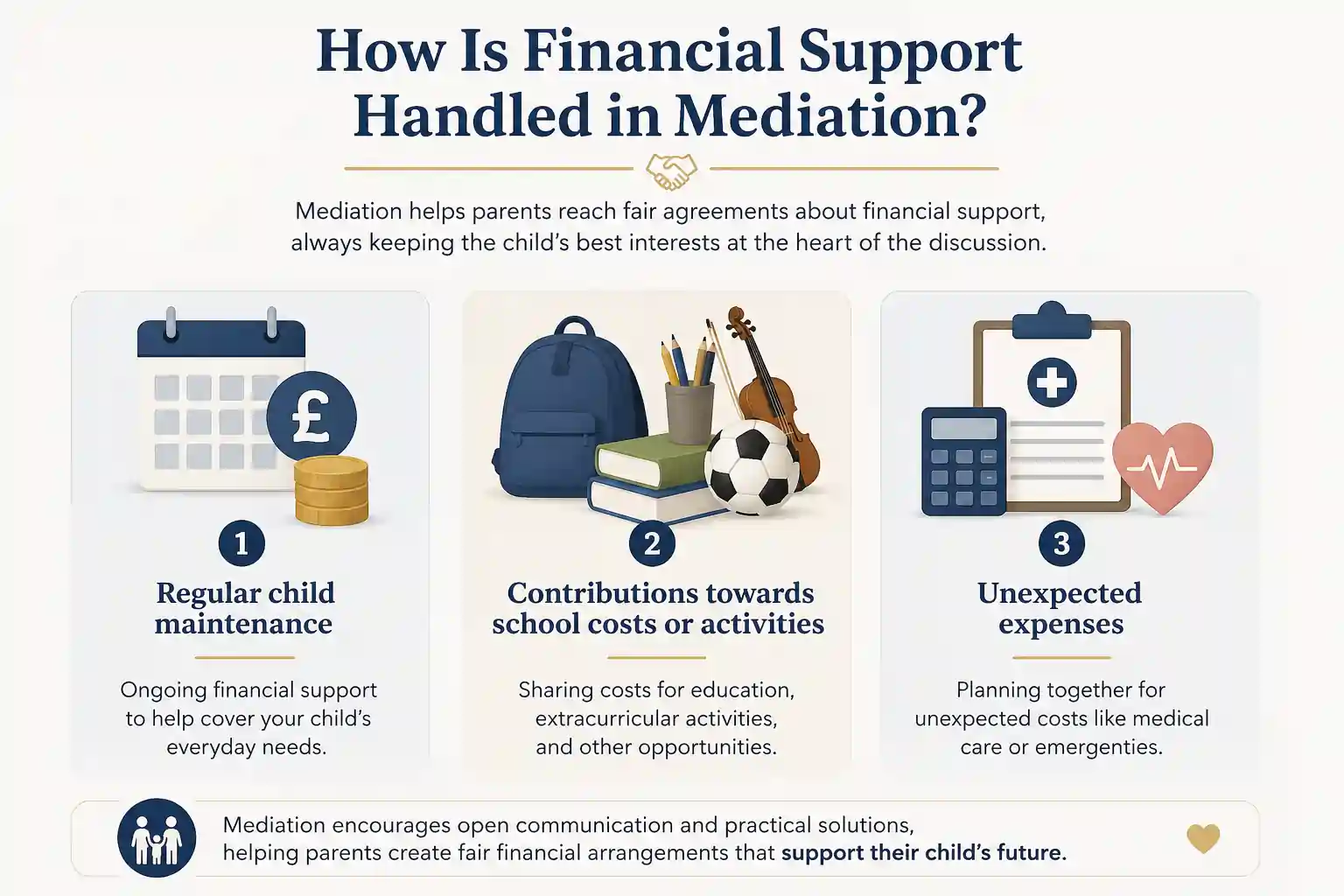 How Is Financial Support Handled in Mediation Banbury